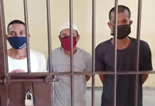 Tiga Pelaku Pencurian Tiang Telkom di Kolut Dibekuk Polisi Tiga Pelaku Pencurian Tiang Telkom di Kolut di Bekuk Polisi