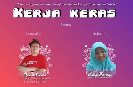 Gerakan Obat Manjur Kendari: Berkarya Positif Merawat Integritas