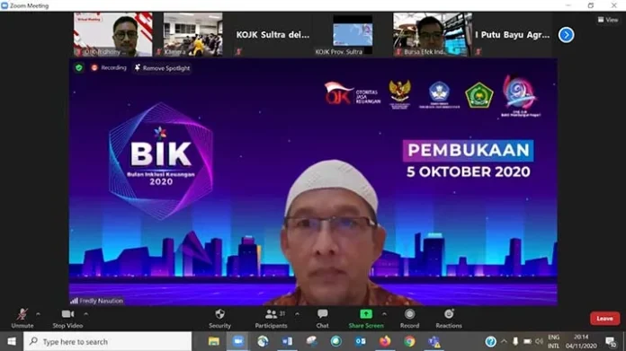 Kepala OJK Provinsi Sultra Mohammad Fredly Nasution