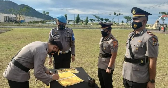 Kasat Reskrim Polres Kolut Resmi Berganti