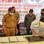 ANTAM Bantu Pembangunan Pasar Bokeo Laduma Dawi Dawi ANTAM Bantu Pembangunan Pasar Bokeo Laduma Dawi Dawi