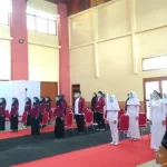 14 Calon Perawat USN Kolaka Ucap Janji di Capping Day 14 Calon Perawat USN Kolaka Ucap Janji di Capping Day