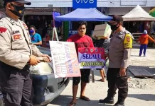 Polres Kolut Gencar Lakukan Operasi Yustisi di Tempat Keramaian Polres Kolut Gencar Lakukan Operasi Yustisi di Tempat Keramaian