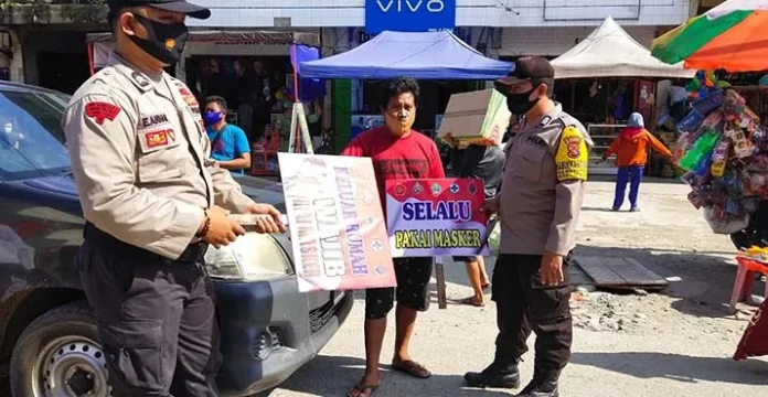 Polres Kolut Gencar Lakukan Operasi Yustisi di Tempat Keramaian