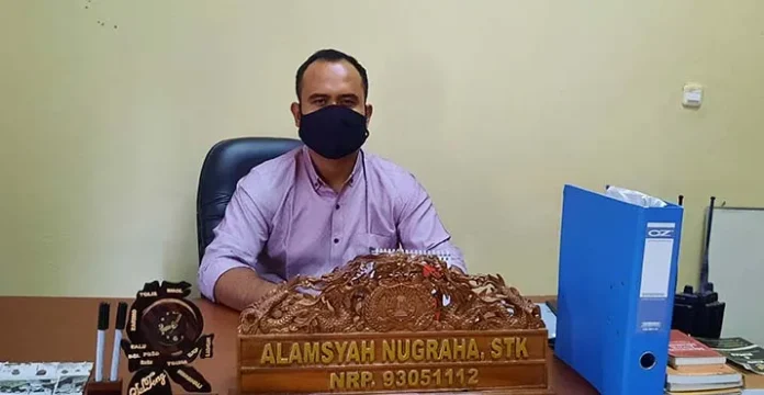 Kasat reskrim Polres Kolut Iptu Alamsya Nugraha