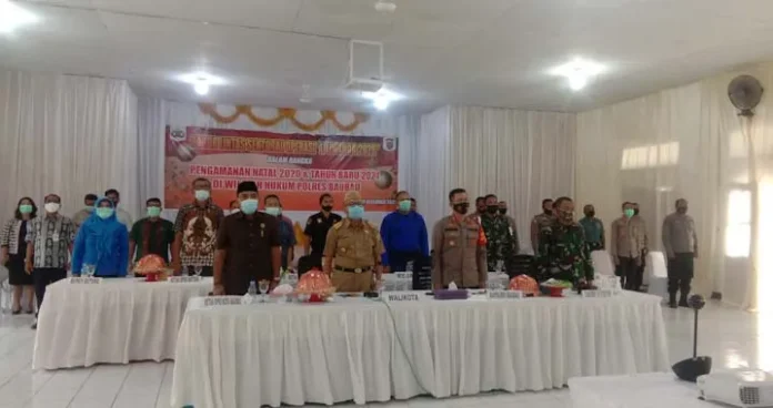 Amankan Nataru, Polres Baubau Siapkan Sanksi Kerumunan Warga