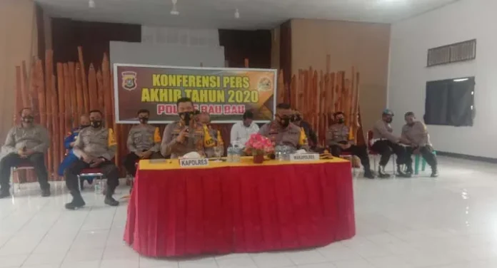 Ini Kinerja Polres Baubau Selama Tahun 2020