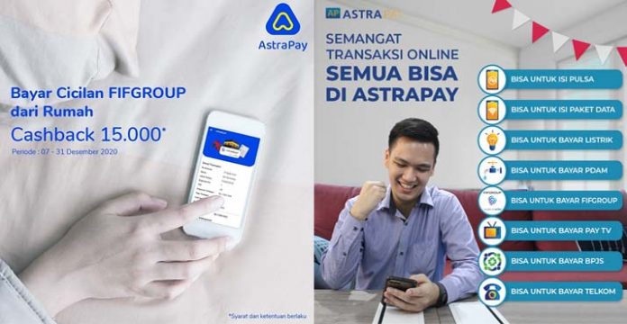 Pakai ASTRAPAY, Lebih Mudah Bayar Angsuran di FIFGROUP