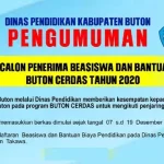 Berikut Syarat Mendapatkan Bantuan Pendidikan dan Beasiswa Buton Cerdas 2020 Berikut Syarat Mendapatkan Bantuan Pendidikan dan Beasiswa Buton Cerdas 2020