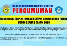 Berikut Syarat Mendapatkan Bantuan Pendidikan dan Beasiswa Buton Cerdas 2020 Berikut Syarat Mendapatkan Bantuan Pendidikan dan Beasiswa Buton Cerdas 2020