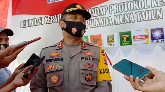 debby Kapolres Muna, AKBP Debby Asri Nugroho