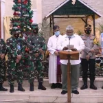 Gubernur Pantau Pelaksanaan Malam Natal di Kendari Gubernur Pantau Pelaksanaan Malam Natal di Kendari