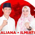 Haliana-Ilmiati Minta Pendukung Tidak Konvoi Haliana-Ilmiati Daud