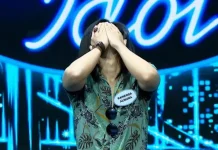 35 Kontestan Lolos ke Final Eliminasi Indonesian Idol Special Season Audisi idol : Ekspresi salah satu peserta setelah juri menyatakan lolos