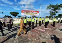 118 Personel Gabungan Amankan Natal dan Tahun Baru di Kolut 118 Personel Gabungan Amankan Natal dan Tahun Baru di Kolut