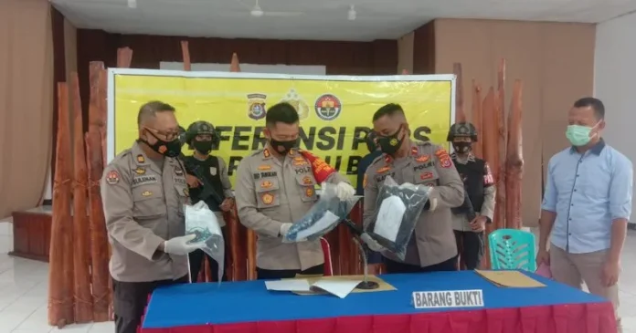 polresbaubau Polres Baubau Ringkus Kawanan Pencuri Berbekal Parang