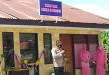 Berkunjung di Polsek Mandonga Kini Bisa Sambil Baca Buku