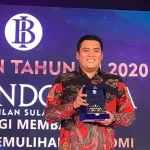 Bank Mandiri Cabang Kendari Jadi Bank Paling Melek Teknologi Area Head Bank Mandiri Kendari, Rindra Setyawan
