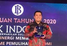 Bank Mandiri Cabang Kendari Jadi Bank Paling Melek Teknologi Area Head Bank Mandiri Kendari, Rindra Setyawan