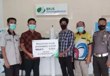 BP Jamsostek Kolaka Serahkan Santunan Rp153 Juta BP Jamsostek Kolaka Serahkan Santunan Rp153 Juta