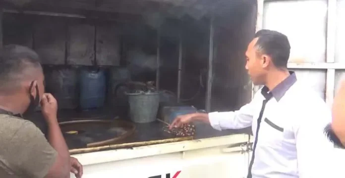 Polres Kendari OTT Dua Warga Pengangkut BBM Ilegal di SPBU Puuwatu