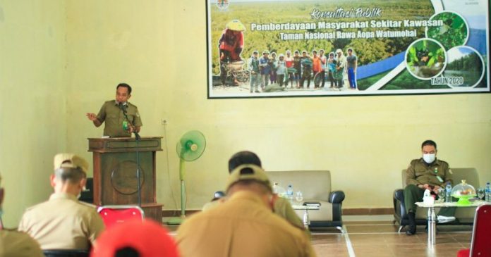 Balai TNRAW Gelar Konsultasi Publik Pemberdayaan Masyarakat Sekitar