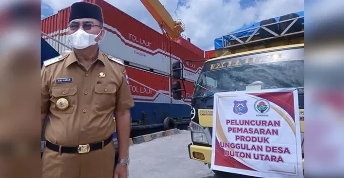 Bupati Butur Ekspor Komoditas Unggulan Lewat Tol Laut