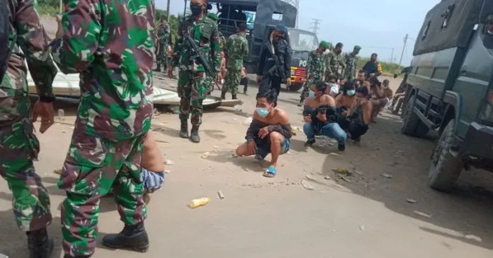 Lima Orang Demonstran Diamankan Polisi Pascaricuh di PT VDNI