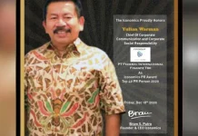 Yulian Warman Raih Top 40 PR Person dari Iconomics 2020 Yulian Warman Raih Top 40 PR Person dari Iconomics 2020