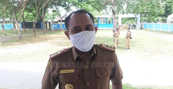 Kepala Dinas Kesehatan (Kadinkes) Mubar, Ishar Masiala