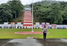 Upacara HUT Kolut ke-17 Digelar dengan Prokes Covid-19 Upacara HUT Kolut ke-17 Digelar dengan Prokes Covid-19