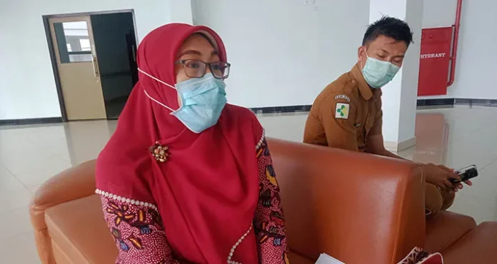 Penanggungjawab Laboratorium BLUD RS Konawe, dr. Uci Najmia
