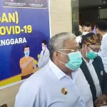 Pejabat Pemprov hingga Rektor UHO Jalani Vaksinasi Covid-19 Ali Mazi Gubernur Sultra