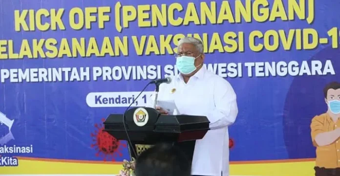 Gubernur Sulawesi Tenggara (Sultra) Ali Mazi