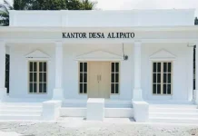 Uniknya Kantor Desa di Kolut Berkonsep Belanda yang Diresmikan Bupati Kantor Desa Alipato