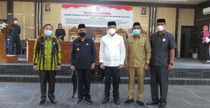 APBD Konsel 2021 Ditetapkan Rp1,43 Triliun