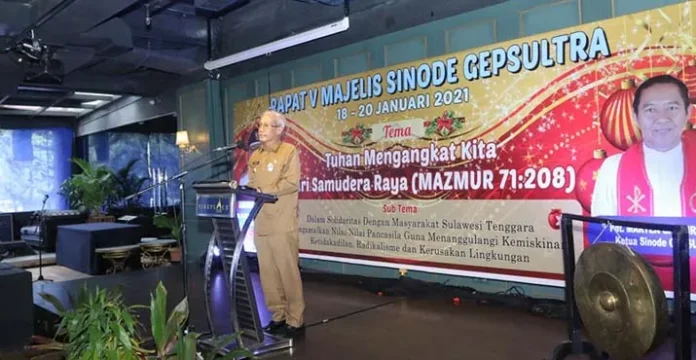 Wagub Sultra : Kerukunan Umat Beragama Merupakan Nilai Luhur