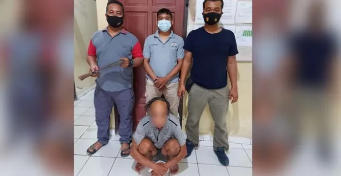 Usai Konsumsi Miras, Pria Ini Parangi Iparnya Sendiri