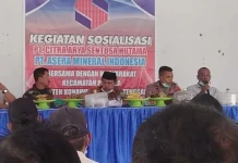 Sosialisasi Dua Perusahaan Tambang Nikel di Puriala Konawe Berlangsung Alot Sosialisasi Dua Perusahaan Tambang Nikel di Puriala Konawe Berlangsung Alot