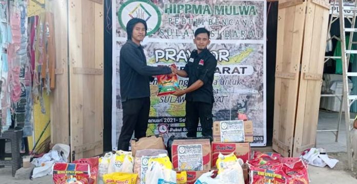 Himpunan Pemuda Keliling Desa di Puriala, Galang Dana Bantuan Sulbar