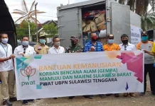 PWAT UBPN Sultra Salurkan Bantuan untuk Korban Gempa di Sulbar PWAT UBPN Sultra Salurkan Bantuan untuk Korban Gempa di Sulbar