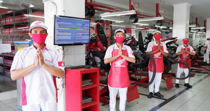 Astra Buka Layanan Servis Motor Gratis untuk Korban Gempa Sulbar