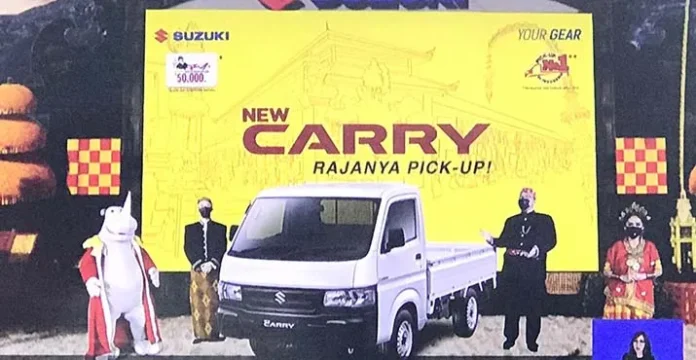 Suzuki Luncurkan Carry Pick Up dengan Tampilan Baru