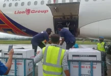 20.400 Dosis Vaksin Sinovac Tiba di Sultra 20.400 Dosis Vaksin Sinovac Tiba di Sultra