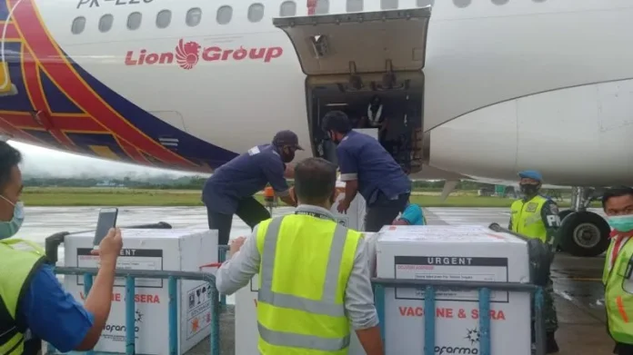 20.400 Dosis Vaksin Sinovac Tiba di Sultra