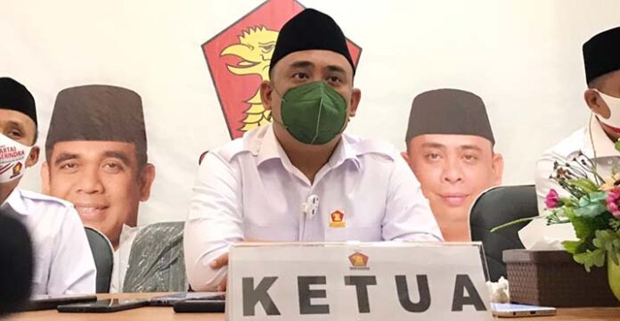 Ketua Dewan Pimpinan Daerah (DPD) Partai Gerindra Sultra, Andi Ady Aksar