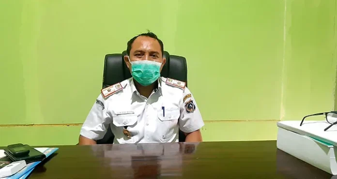 Kepala Dinas Kesehatan Mubar, LM Ishar Masiala