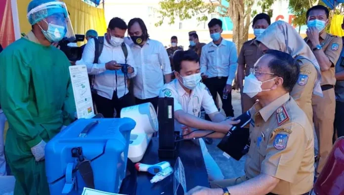 Tiga Pejabat Utama di Konsel Batal Disuntik Vaksin Covid-19