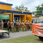 Pemkab Mubar Kirim Bantuan Logistik ke Sulbar Jadi Orang Pertama Disuntik Vaksin di Mubar, Sekda: Vaksin Aman