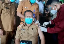 Jadi Orang Pertama Disuntik Vaksin di Mubar, Sekda: Vaksin Aman